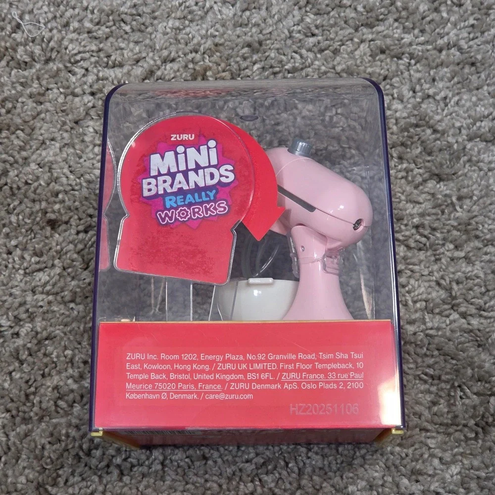 Zuru Mini Brands Magic‎ Cook Kitchen Toy Pink Mixer Bowl Slime Really Works!